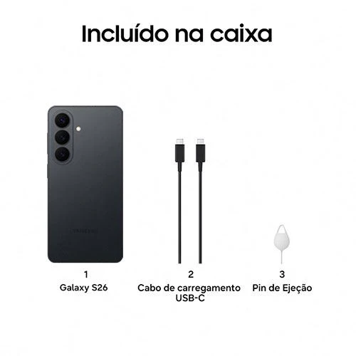 Samsung Galaxy S26 - 256GB - Preto - Image 6