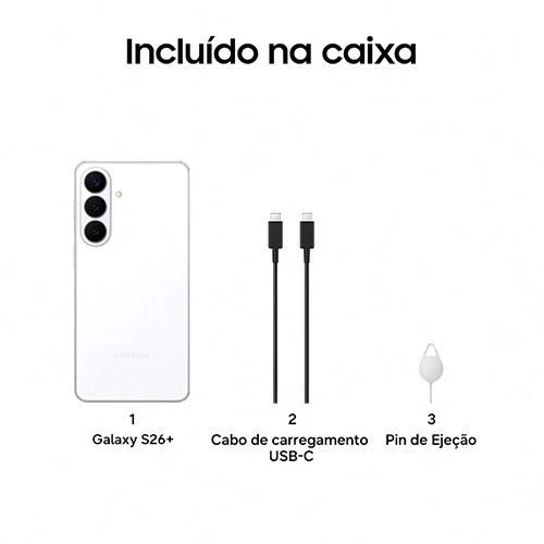 Samsung Galaxy S26+ - 512GB - Branco - Image 6