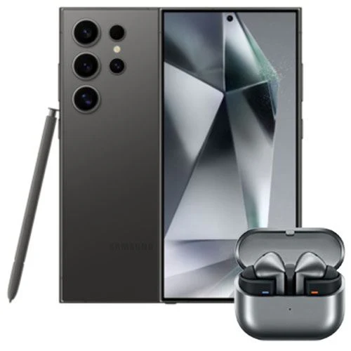 Pack Samsung Galaxy S24 Ultra 256GB - Preto Titânio + Auriculares Galaxy Buds 3 Pro - Grafite - Image 2