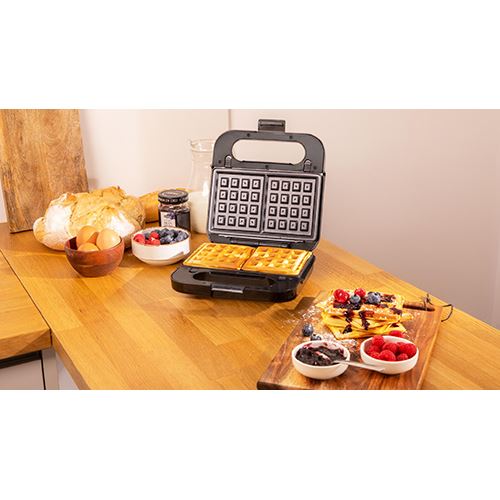 Sanduicheira Cecotec Rock’nToast 4in1 | 900W - Preto - Image 3