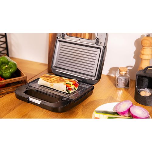Sanduicheira Cecotec Rock’nToast 4in1 | 900W - Preto - Image 6