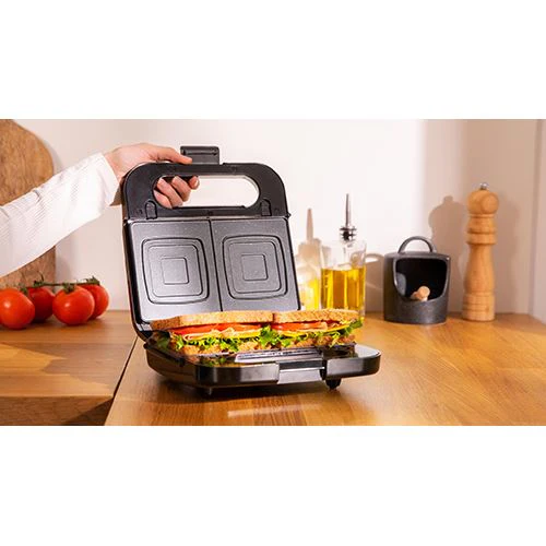 Sanduicheira Cecotec Rock’nToast 4in1 | 900W - Preto - Image 7