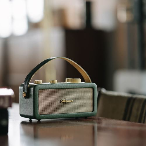 Rádio Portátil Bluetooth Retro Sangean RA-101 - Verde | Dourado - Image 4