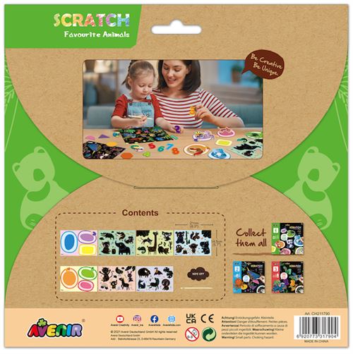 Scratch, a Arte de Raspar  - Nível 1: Animais Favoritos - Avenir - Image 2