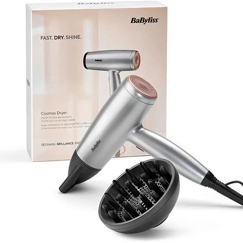 Secador de Cabelo Babyliss D580DE Cosmos Compact - Prateado - Image 2