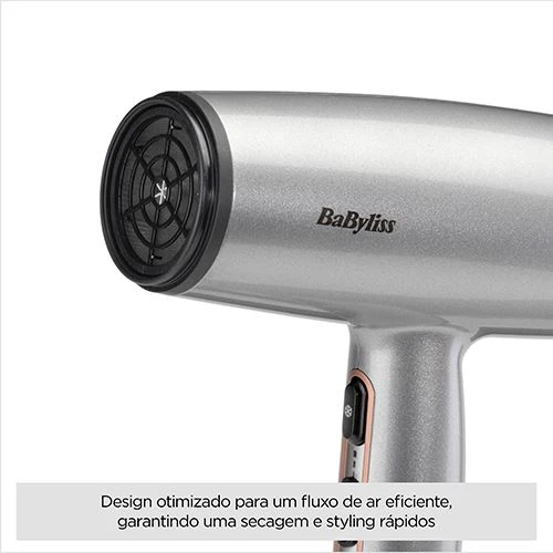 Secador de Cabelo Babyliss D580DE Cosmos Compact - Prateado - Image 3