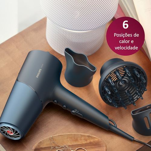 Secador de Cabelo Philips 5000 Series Bhd512/20 - Azul Petróleo - Outlet - Grade A - Image 4
