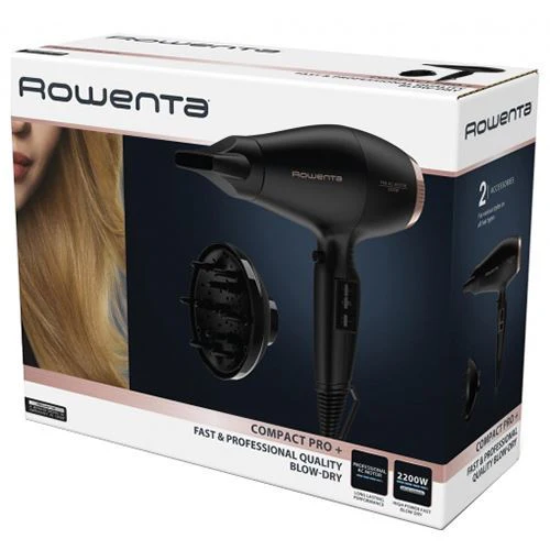 Secador de Cabelo Rowenta Cv6930F0 Compact Pro + - Outlet - Grade A - Image 2