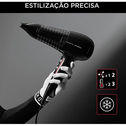 Secador de Cabelo Rowenta Powerline Karl Lager Cv591Lf0 - Outlet - Grade A - Image 5