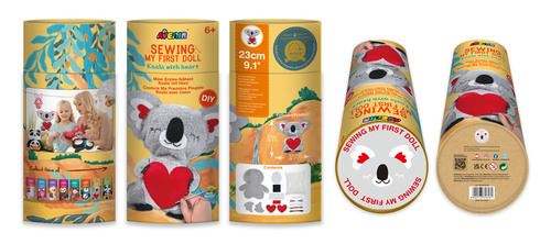 Sewing | Kit de Costura O Meu Primeiro Amigo: Koala e o Coração - Avenir - Image 2