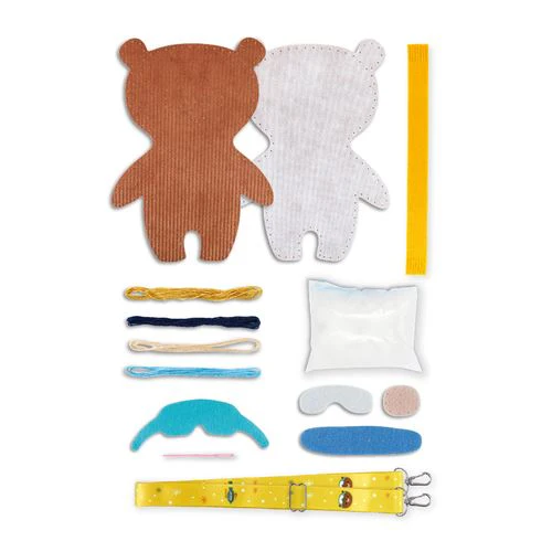 Sewing | Kit de Costura O Meu Primeiro Amigo: Urso Snowboarding - Avenir - Image 2