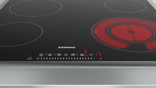Placa de Vitrocerâmica Siemens ET645FFP1E | Elétrica | 58.3 cm | 4 Zonas | Preto - Image 2