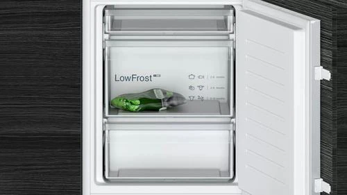 Frigorífico Combinado Encastrável Siemens KI86V5SF0 | 177,2x54,1x54,8 cm | 183 L | F | Branco - Image 3