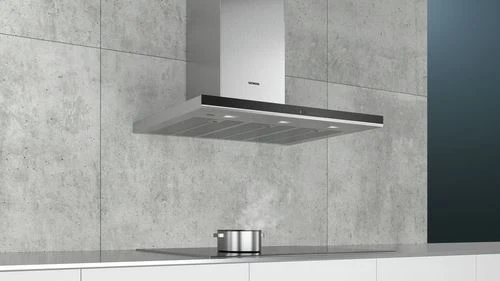 Exaustor de Parede Siemens iQ700 LC91BUV50 | 106,4x89,8x50 cm | 920 m³/h | 64 dB | A+ | Aço inoxidável - Image 4