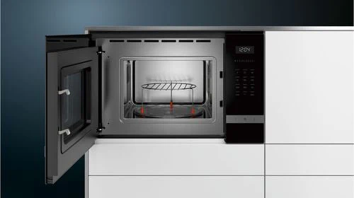 Micro-ondas Encastrável Siemens iQ500 BE525LMS0 | 20 L | 800 W | Aço inoxidável - Image 3