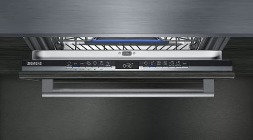 Máquina de Lavar Loiça Encastrável Siemens SN73HX60CE | 14 talheres | 60 cm | D | Preto - Image 2