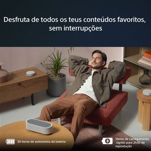 Sistema de Som Cinematográfico Portátil Sony HT-AX7 - Cinzento - Image 8