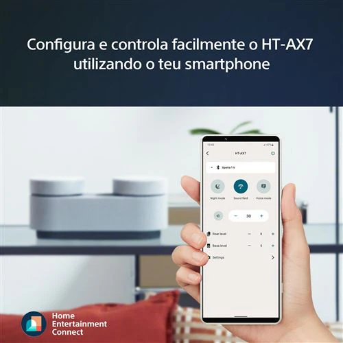 Sistema de Som Cinematográfico Portátil Sony HT-AX7 - Cinzento - Image 9