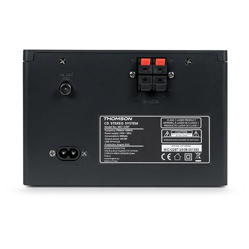 Sistema Micro Bluetooth Thomson Cosy MIC123BT - Preto - Image 8