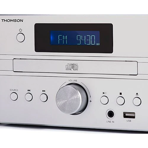 Sistema Micro Bluetooth Thomson MIC122BT - Prateado - Image 5