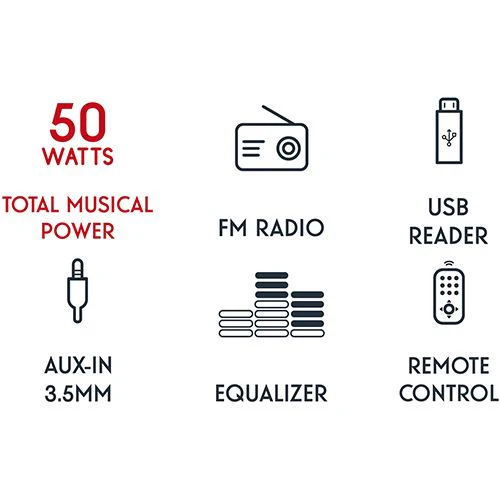 Sistema Micro Bluetooth Thomson MIC122BT - Prateado - Image 6