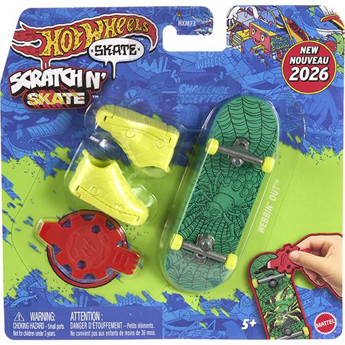 Skates Hot Wheels Skates Scratch N' Skate - Mattel - Envio Aleatório - Image 4