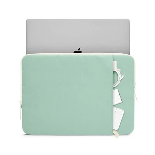 Sleeve para MacBook Pro 14" + Bolsa Tomtoc Defender - Verde Menta - Image 2