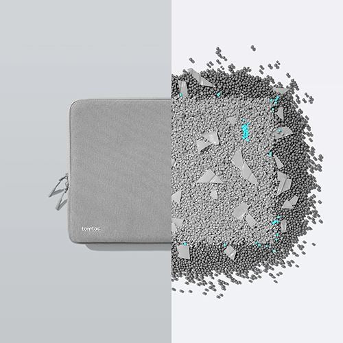 Sleeve TomToc Defender-A13 14'' + Bolsa - Cinzento - Image 11