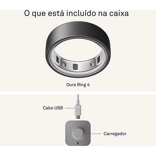 Smart Ring Oura Ring4 - Stealth - Tamanho 13 - Image 5