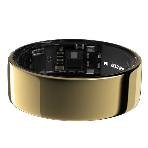 Smart Ring Ultrahuman Ring Air - Bionic Gold -Tamanho 7 (18.09 mm) - Image 4