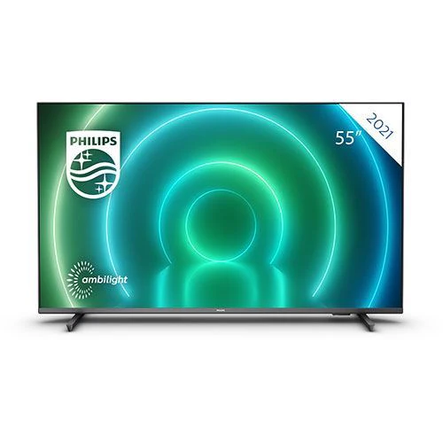 Smart TV Android Philips UHD 4K 55PUS7906 140cm - Outlet - Grade A