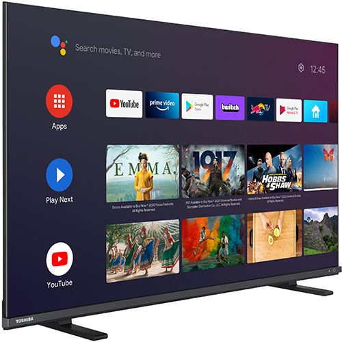 Smart TV Android Toshiba 50'' DLED 50QA4C63DG UHD 4K 127cm - Outlet - Grade A - Image 2