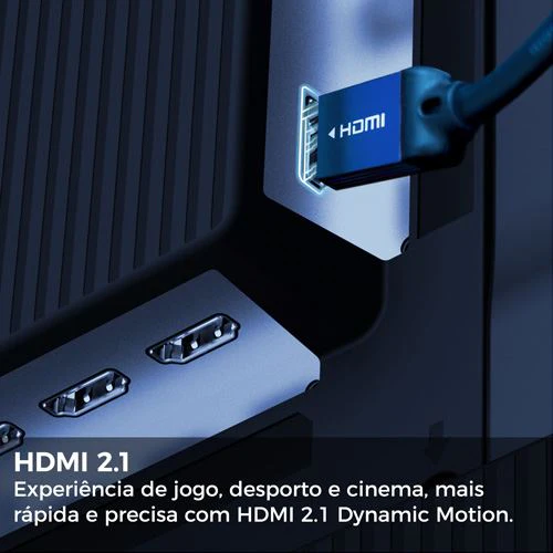 Smart TV Haier 55" QLED UHD 4K H55S80FUX Google TV - 140cm - Image 8