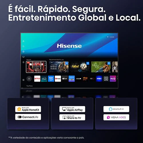 Smart TV Hisense 100" Mini-LED UHD 4K 100U7Q PRO - 254 cm - Image 9