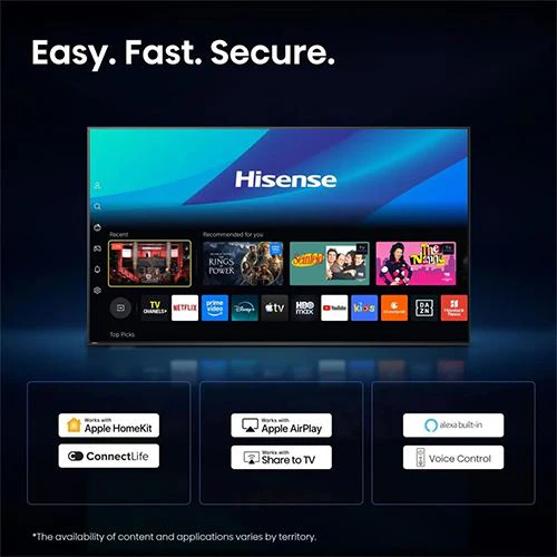 Smart TV Hisense 100" Mini-LED UHD 4K 100U7SE - 254 cm - Image 10