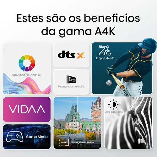 Smart TV Hisense 32" HD 32A4K - 81cm - Outlet - Grade A - Image 7