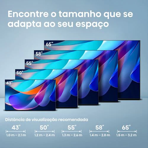 Smart TV Hisense 43" LED UHD 4K 43A6S - 109cm - Image 14