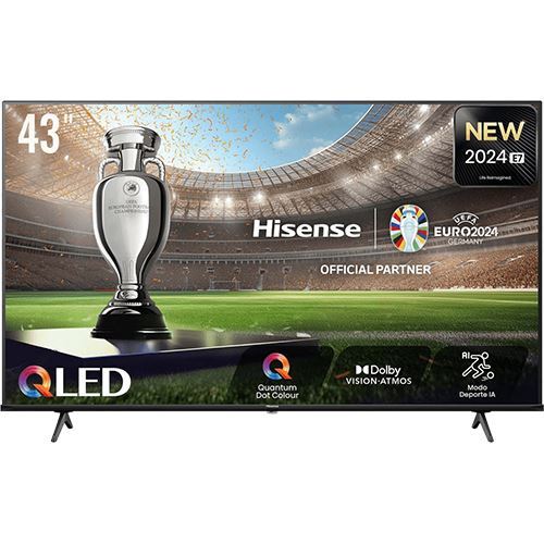 Smart TV Hisense 43" QLED UHD 4K 43E7Nq - 109cm - Outlet - Grade A