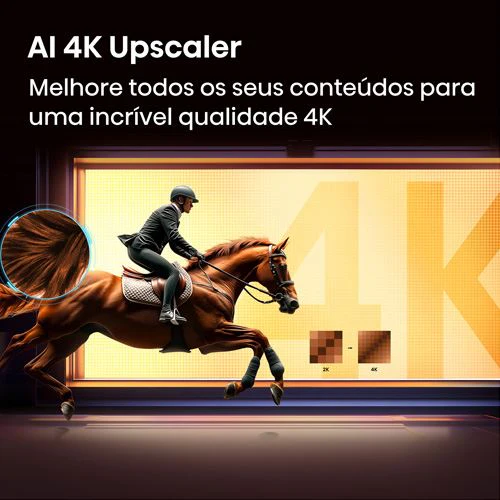 Smart TV Hisense 43" QLED UHD 4K 43E7S - 109cm - Image 6