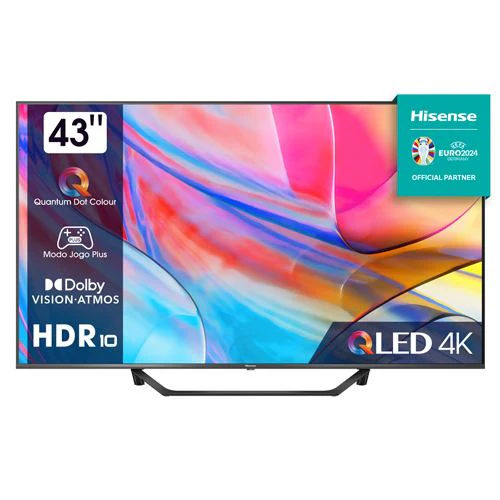 Smart TV Hisense 43" 4K UHD 43A7KQ - 109cm - Image 2