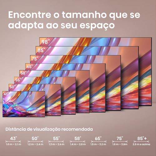 Smart TV Hisense 50" QLED UHD 4K 50E7S - 127cm - Image 14