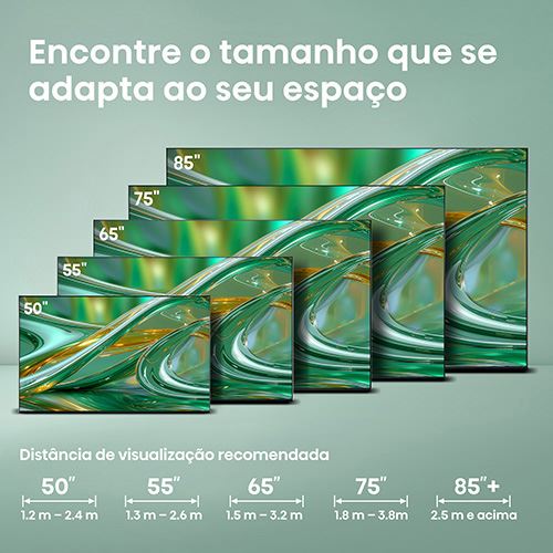 Smart TV Hisense 55" Mini-LED Hi-QLED UHD 4K 55E8S - 140 cm - Image 14