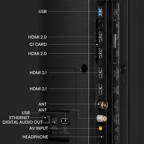 Smart TV Hisense 55" Mini LED UHD 4K 55U7KQ - 140cm - Image 8