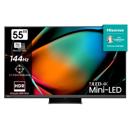 Smart TV Hisense 55" Mini LED UHD 4K 55U8KQ - 140cm - Image 2
