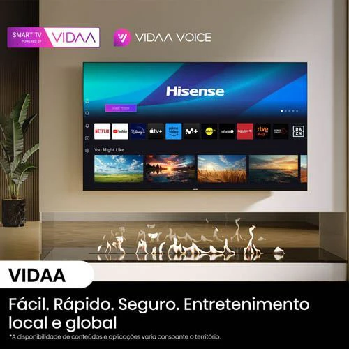Smart Tv Hisense 65" Mini-Led 4K 65U6Nq - 165 Cm - Outlet Loja Benfica - Grade A - Image 10