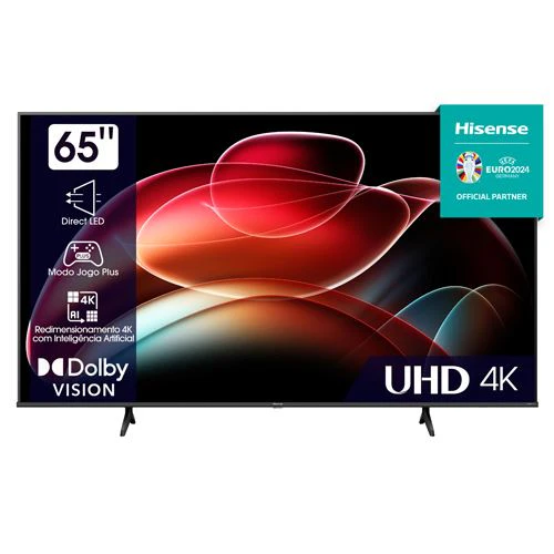 Smart TV Hisense 65" 4K UHD 65A6K - 165cm - Image 2
