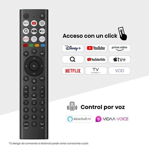 Smart TV Hisense 75" LED UHD 4K 75A6Q - 189cm - Image 10