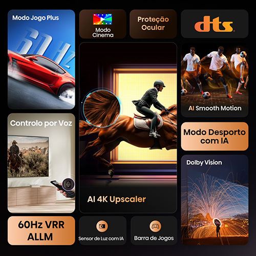 Smart TV Hisense 75" LED UHD 4K 75A6Q - 189cm - Image 3