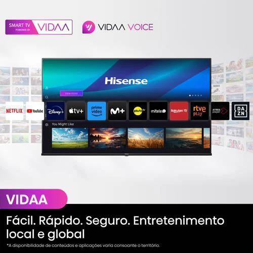 Smart Tv Hisense 75" Qled 75E7Nq - 190Cm - Outlet Loja Benfica - Grade A - Image 6