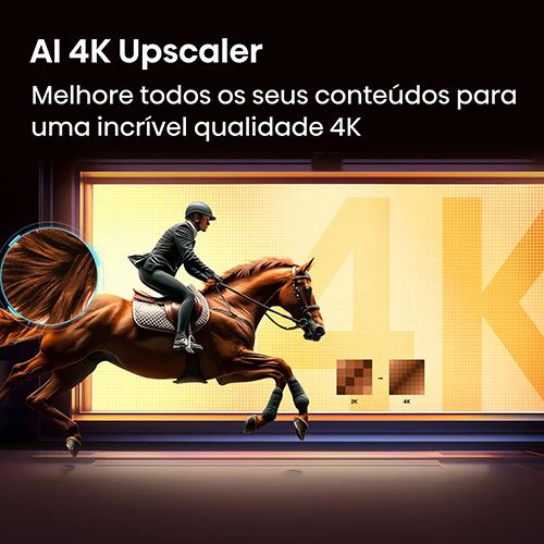 Smart TV Hisense 75" QLED UHD 4K 75E7S - 189cm - Image 6